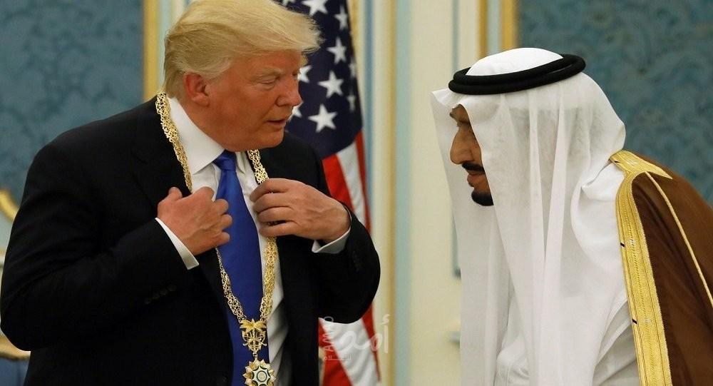 ترامب وملك السعودية يؤكدان الروابط الدفاعية وسط توتر