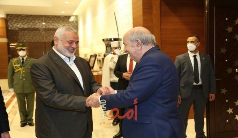 هنية يصل الجزائر للمشاركة في حوارات "المصالحة الفلسطينية"