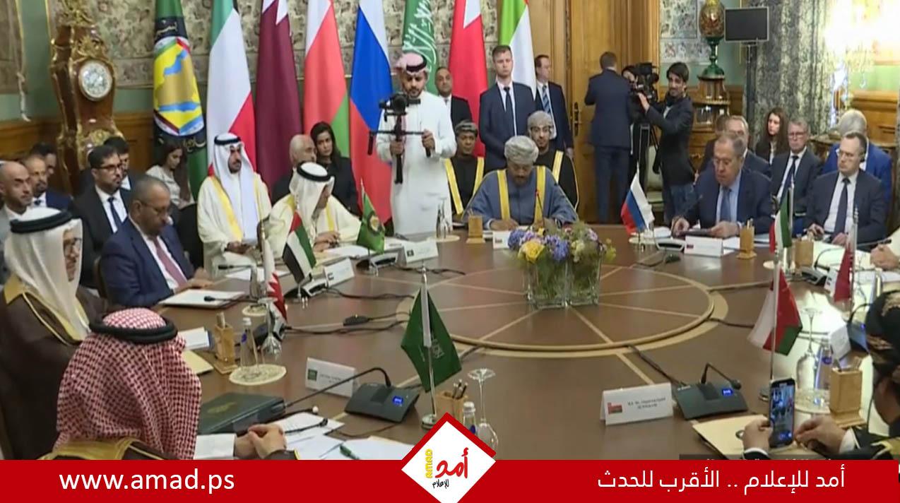 لافروف: روسيا تتطلع لتعزيز التعاون التجاري مع دول الخليج