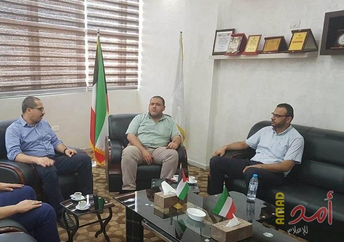 البدء في مشروع انشاء نظام طاقة شمسية للمستشفى الكويتي في غزة