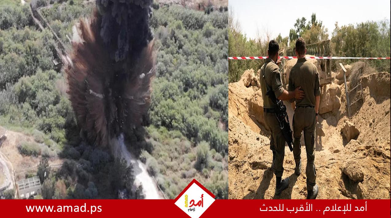 جيش الاحتلال يفجر عشرات الألغام بالقرب من نهر الأردن