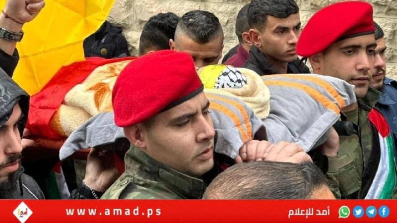بيت لحم تودع الشهيد "مصطفى صباح" وسط دعوات للرد على جرائم الاحتلال- فيديو وصور