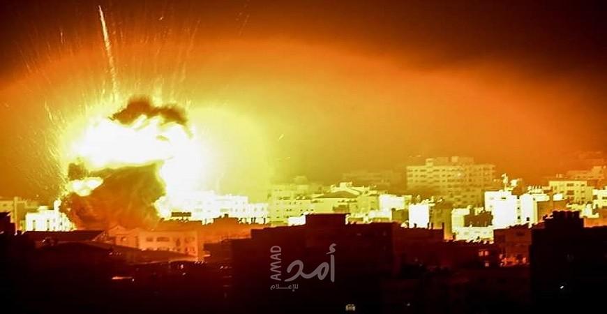 محدث (2).. إصابات في تجدد قصف الطائرات الإسرائيلية لعدة أهداف في قطاع غزة