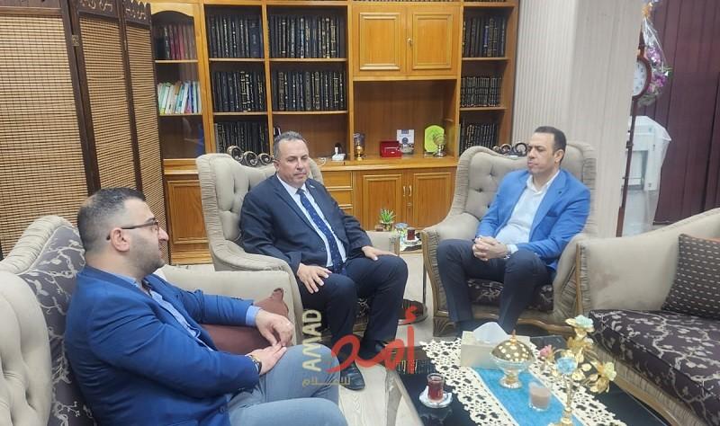 بغداد: دوّاس يلتقي مؤسسات وشخصيات أكاديمية عراقية