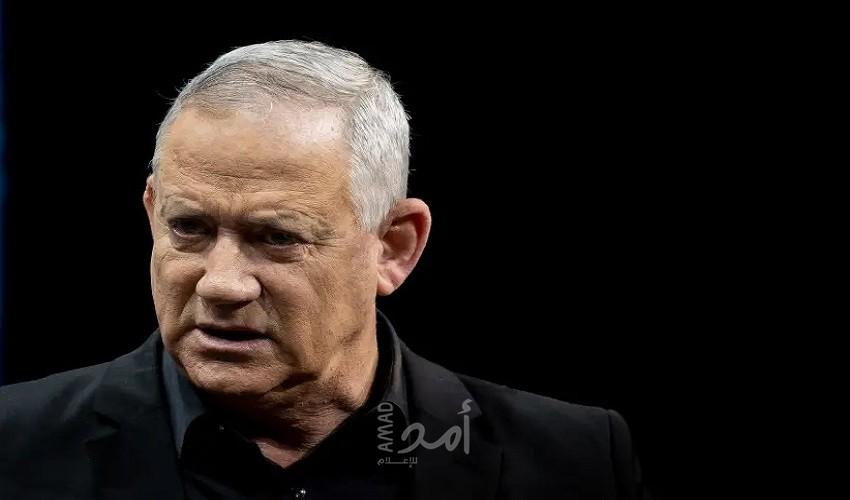"غانتس" يأمر بمواصلة العمليات ضد الفلسطينيين