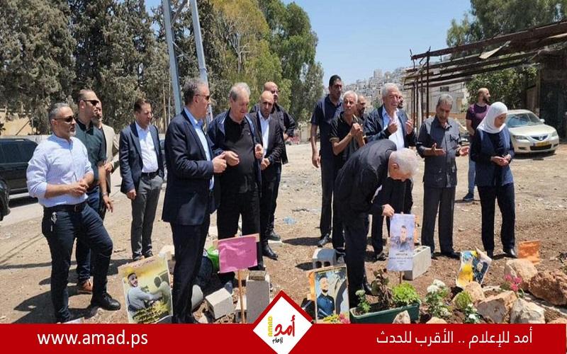 كتيبة جنين تستقبل أعضاء من قيادة "فتح" تفقد أوضاع المخيم- صور وفيديو