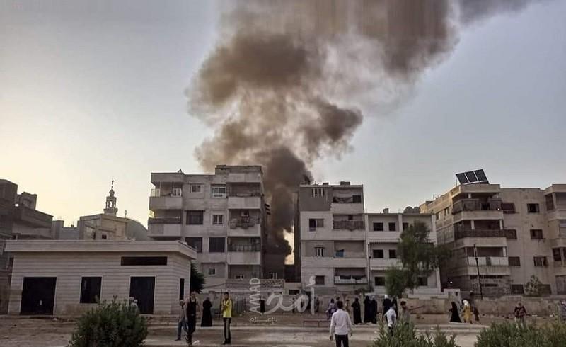 سوريا: مقتل طاقم مروحية عسكرية سقطت في حماة