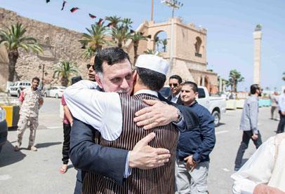 السراج يدعو الليبيين للتوحد خلف قوات حكومته في "معركة تحرير سرت"