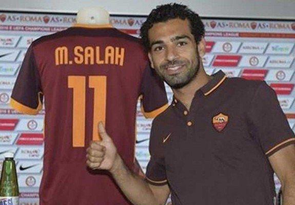 اللاعب المصري محمد صلاح ثالت أعلى راتب في روما