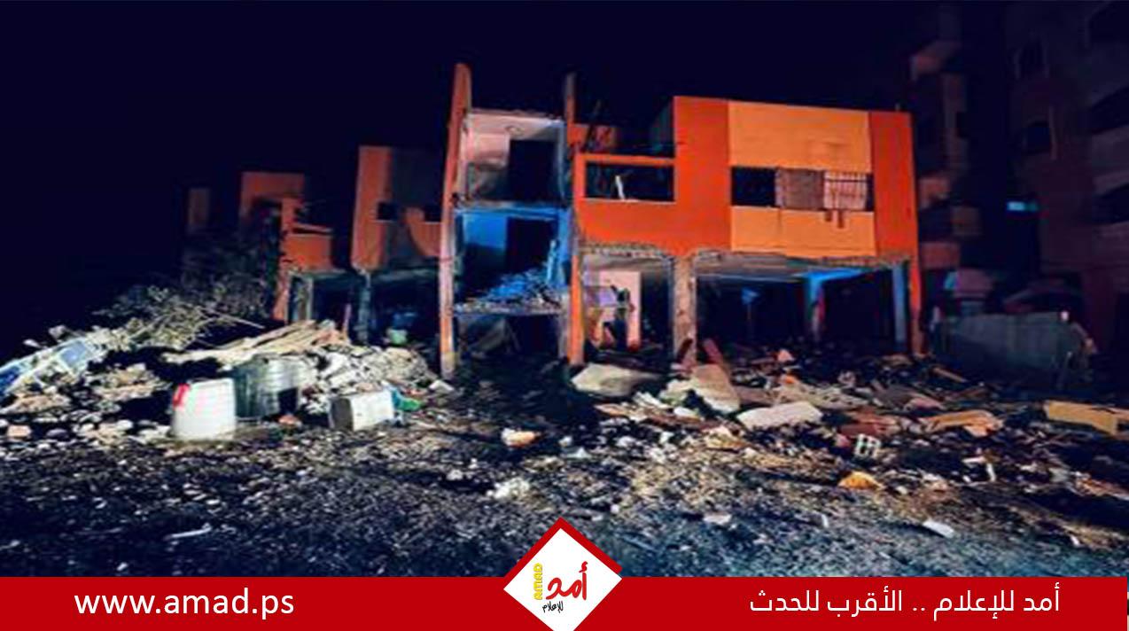جيش الاحتلال يقصف مقر نقابة المهندسين الفلسطينيين شمال قطاع غزة