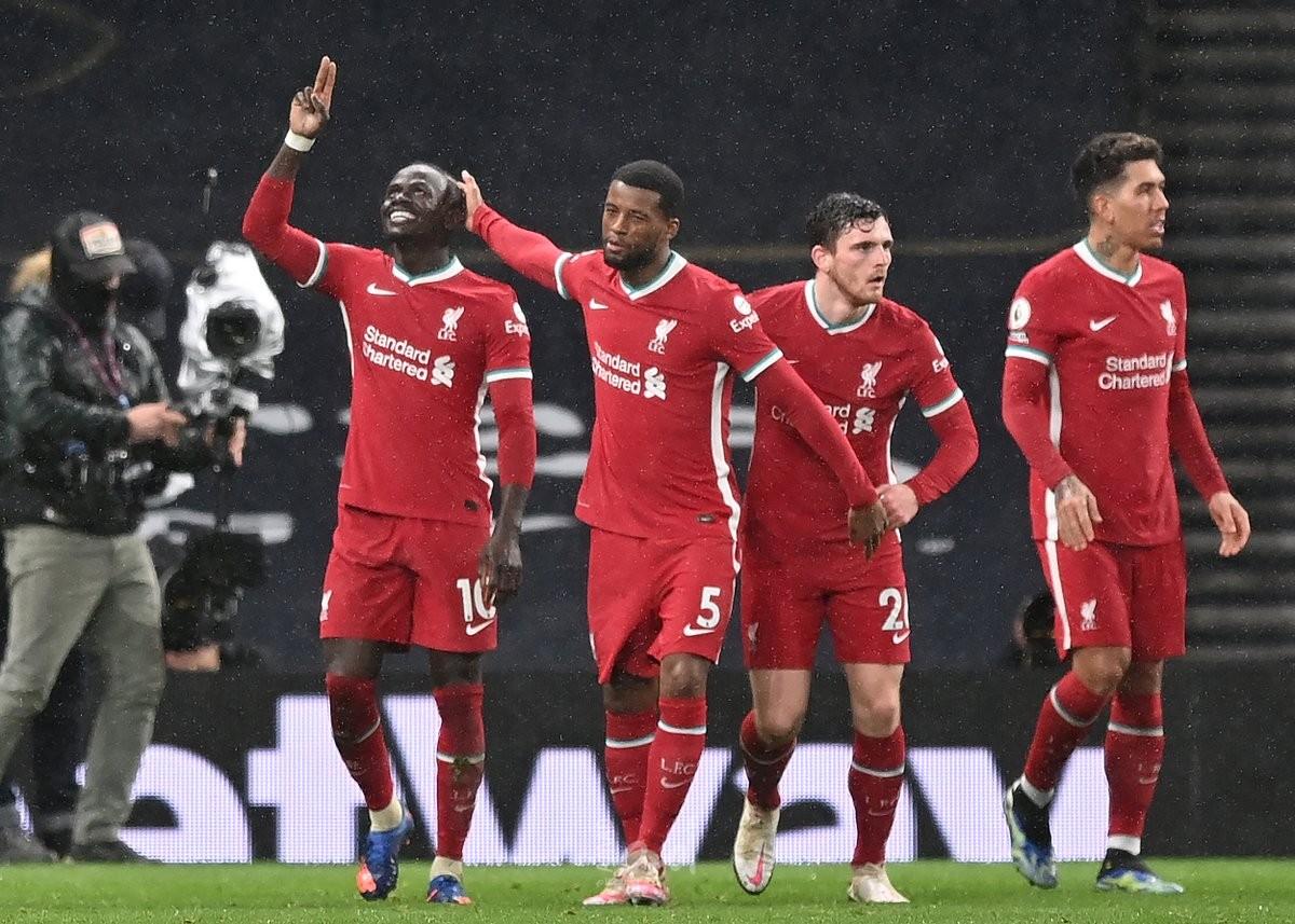 الدوري الإنجليزي.. ليفربول يفوز على توتنهام بثلاثية