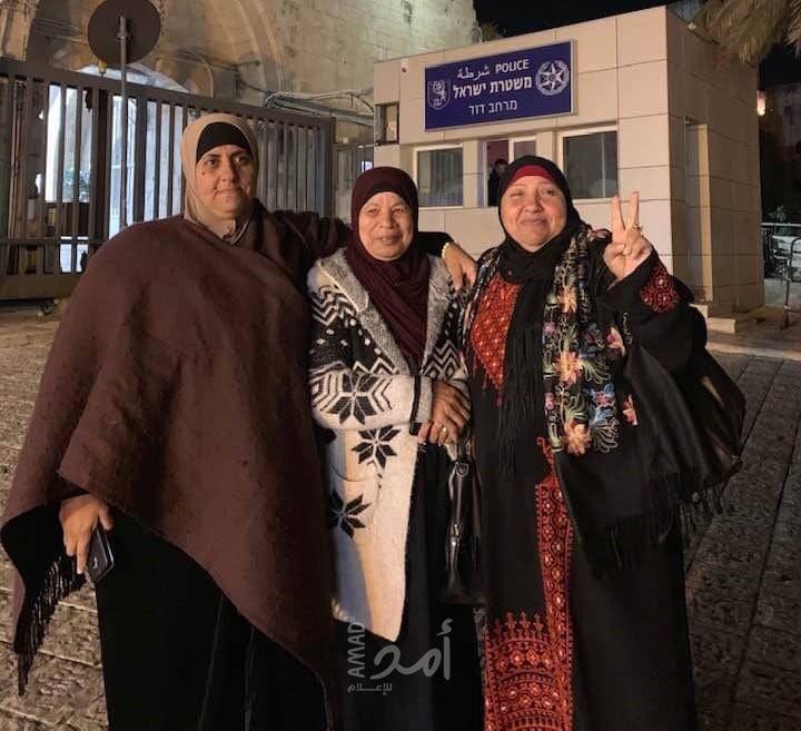 شرطة الاحتلال تطلق سراح 4 مقدسيات بشرط الإبعاد عن المسجد الأقصى 10 أيام