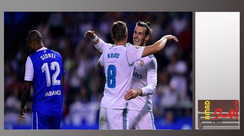 ريال مدريد يواصل تألقه ويكتسح الديبور بثلاثية في الريازور