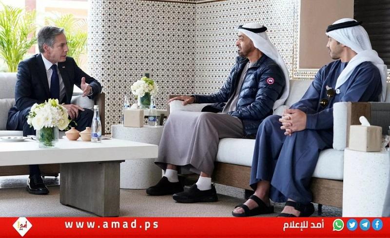 "أكسيوس": بلينكن اعتذر لولي عهد أبو ظبي عن تأخر بلاده في إدانة الهجمات الحوثية