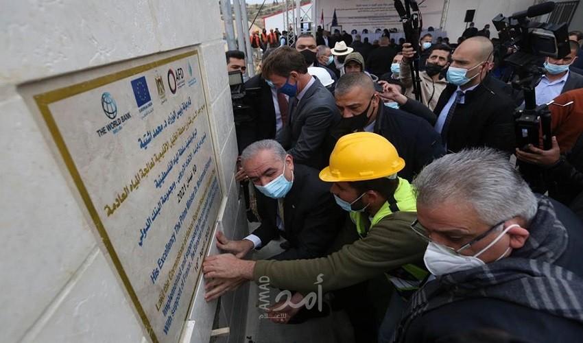 الحكومة الفلسطينية تنفذ 93 مشروعًا في قطاع المياه والصرف الصحي بتكلفة 672 مليون دولار خلال عامين