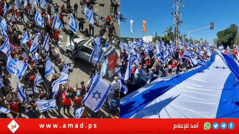 إسرائيل: انطلاق المظاهرات واغلاق الشوارع في البلاد احتجاجاً على خطة الإصلاح القضائي- فيديو وصور
