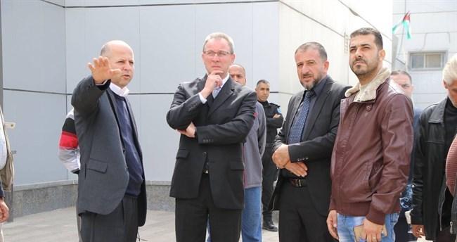 بعثة الاتحاد الأوروبي تتفقد معبر رفح البري