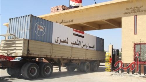 بالفيديو .. مصر ترسل قوافل مساعدات طبية وغذائية جديدة للشعب الفلسطيني