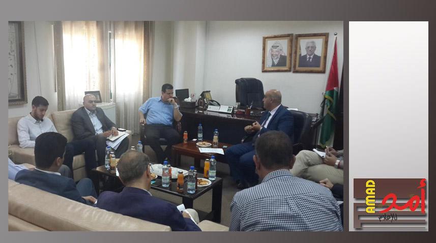 وكيل وزارة العمل يبحث مع ايمن عودة الحقوق المالية المتراكمة للعمال الفلسطينيين لدى اسرائيل
