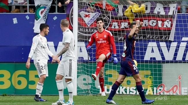 بالفيديو.. ريال مدريد يسقط من إيبار بثلاثية