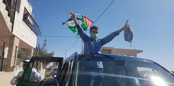 بيت لحم تستقبل ابنها الأسير المحرر مالك القاضي