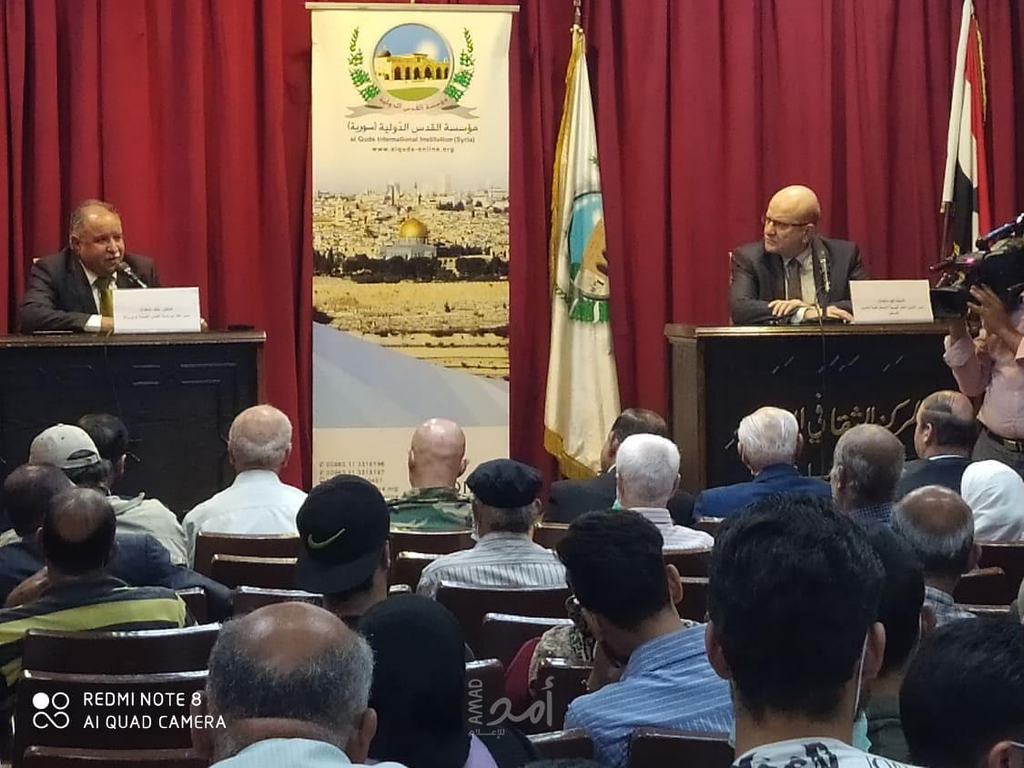 فهد سليمان: النظام السياسي الفلسطيني مأزوم والرهان على المفاوضات تجديد للوهم