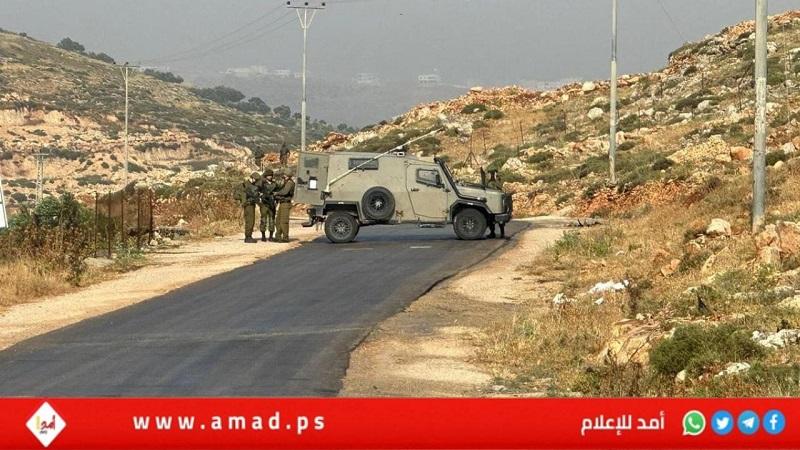 جيش الاحتلال يواصل إغلاق مداخل بلدة "المغير" شرق رام الله