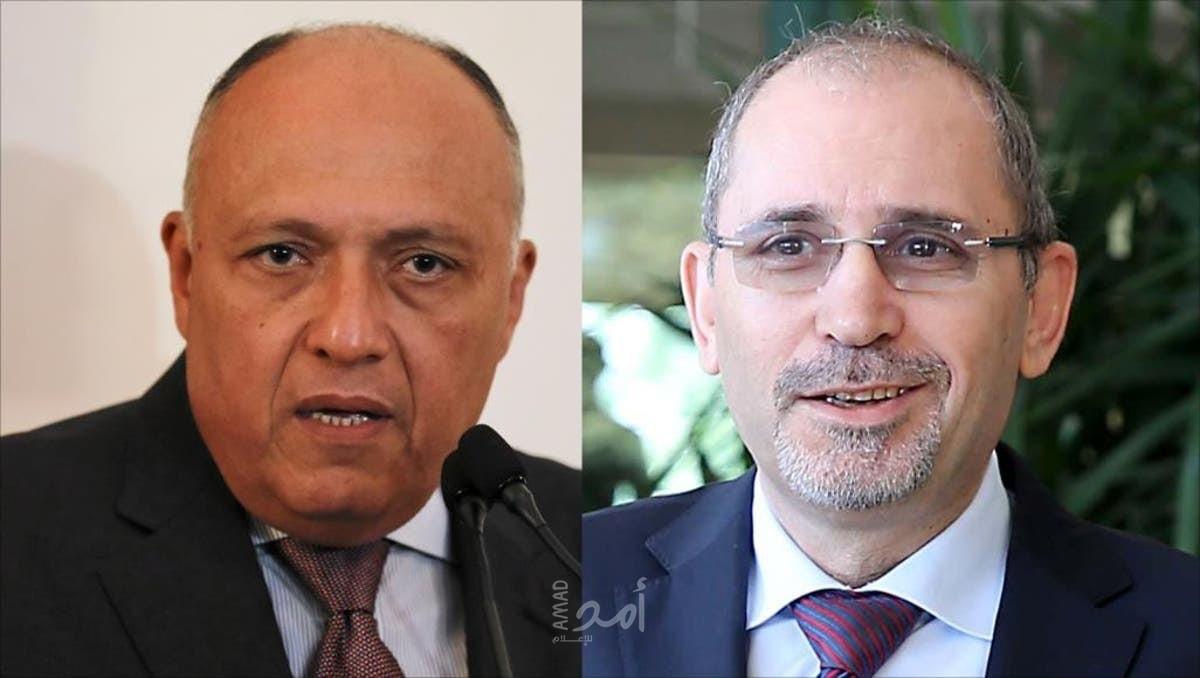وزير الخارجية المصري يستقبل الصفدي لتعزيز العلاقات الثنائية