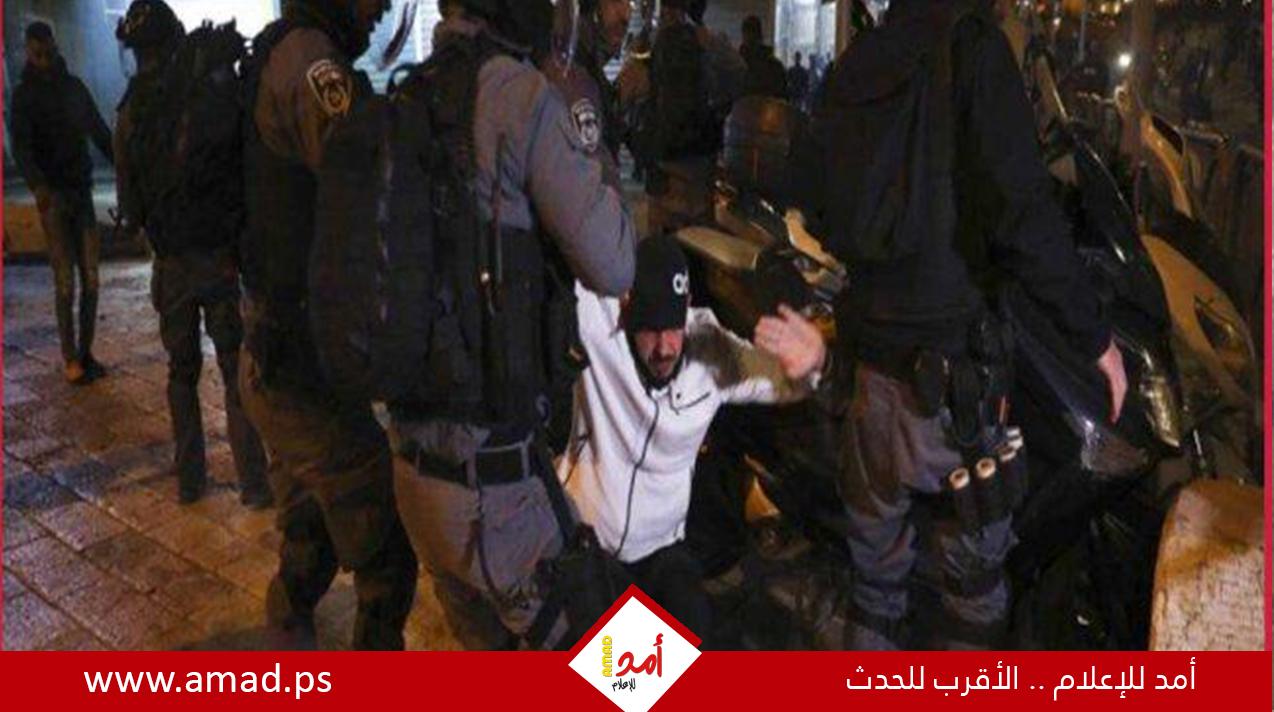 قوات الاحتلال تقمع المحتفلين بفوز المنتخب المغربي في القدس.. صور