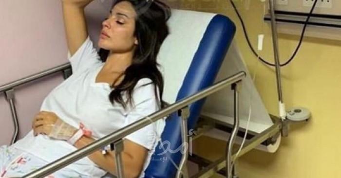تفاصيل وعكة  اللبنانية "نادين نجيم" الصحية