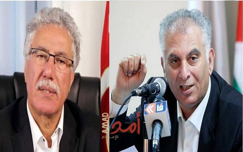 الصالحي يتلقى اتصالاَ من زعيم حزب العمال التونسي يؤكد فيه التضامن مع مخيم جنين
