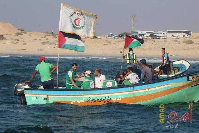"هيئة كسر الحصار": تهديدات الاحتلال بتقليص مساحة الصيد لن تخيفنا والتظاهرات البحرية ستتواصل