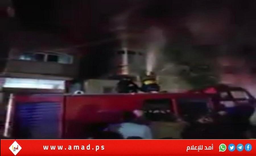 محدث - تقرير عام : (21) حالة وفاة نتاج حريق مخيم جباليا  - فيديو وصور
