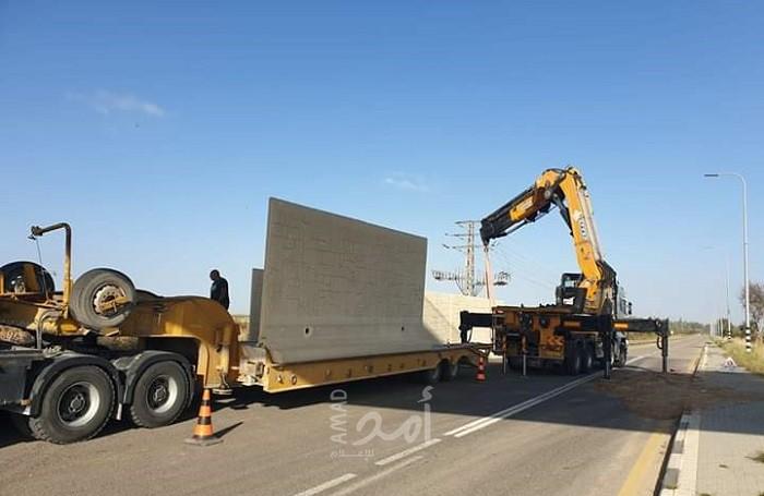 قناة عبرية: جدار قرب السياج الفاصل مع غزة بتكلفة 100 مليون شيكل