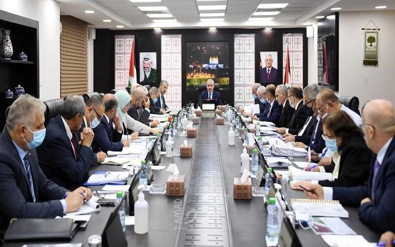 أبرز قرارات مجلس الوزراء الفلسطيني يوم الاثنين