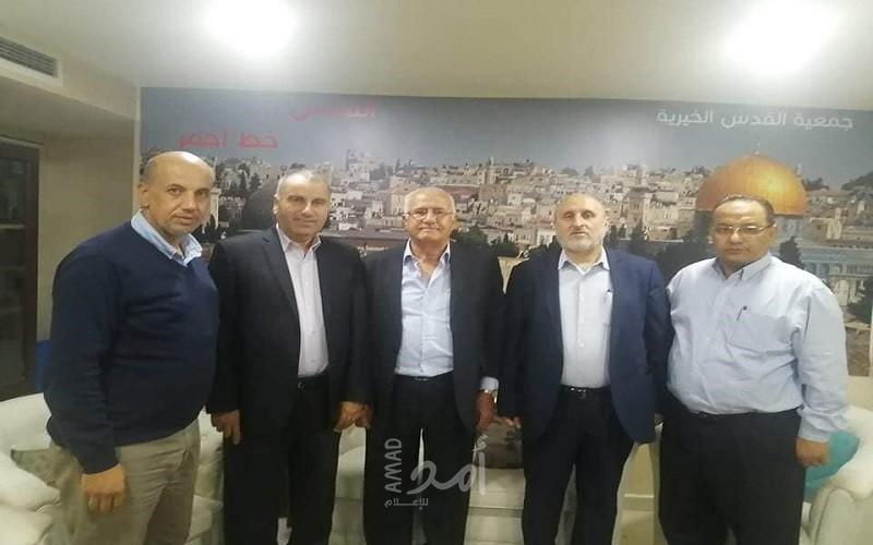 جمعية القدس الخيرية تلتقي وفد وزارة الأوقاف الفلسطينية بعمان