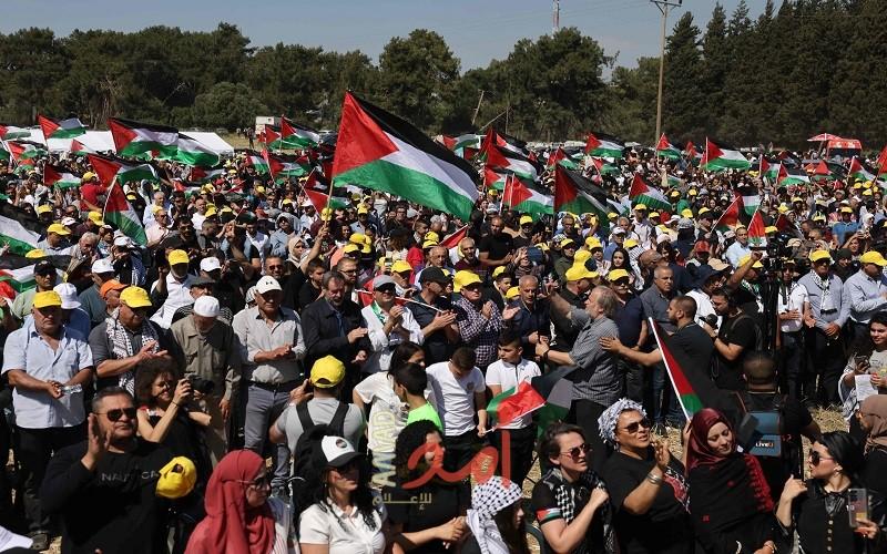 مسيرة في رام الله تنديدا باستمرار عدوان الاحتلال على شعبنا