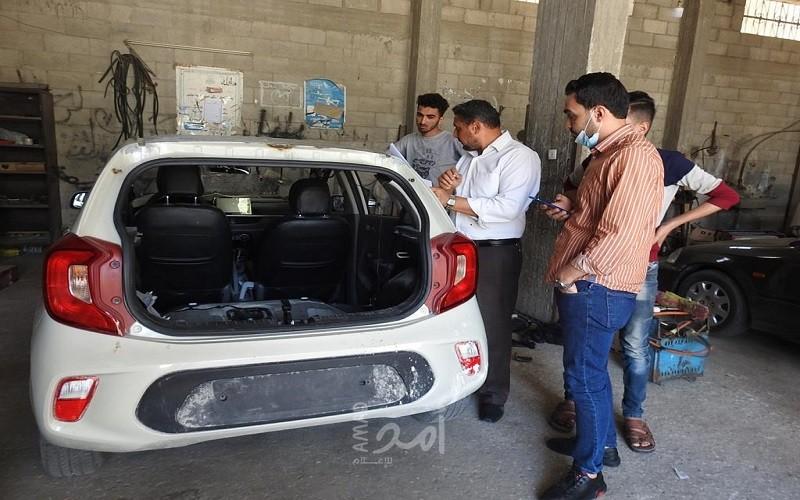 غزة: الإدارة العامة لهندسة المركبات تواصل حملة الفحص الشتوي