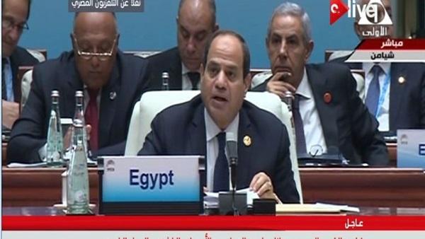 بالفيديو.. السيسى: مصر ترى فى"بريكس" تجربة فريدة جديرة بالمحاكاة