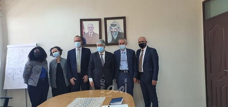 مجدلاني يلتقي المدير الإقليمي لليونيسف في الشرق الأوسط وشمال إفريقيا