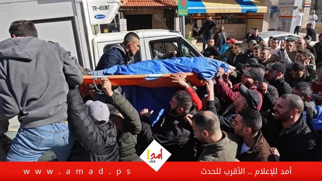 اعلان الاضراب الشامل حداداً على ارواح الشهداء الثلاثة في نابلس