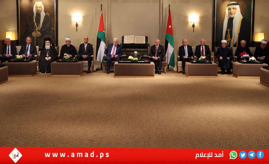 الملك عبد الله يدعو للتصدي لتصريحات إقصائية وعنصرية أطلقها مسؤولين إسرائيليين