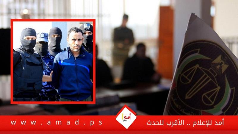 داخلية حماس تغلق منطقة القضاء العسكري للنطق بالحكم على "الصوفي" قاتل "جبر القيق"
