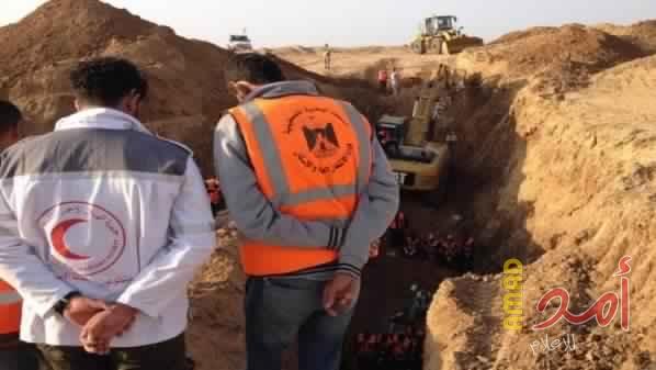 انهيار نفق في  بيت حانون وانباء عن إصابات ومفقدوين