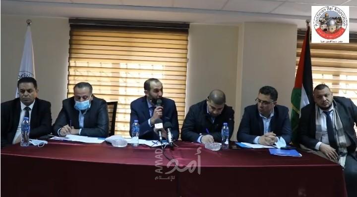 نقابة المحامين تجديد رفضها للقرارات بقانون المتعلقة بالشأن القضائي وتواصل فعالياتها الاحتجاجية