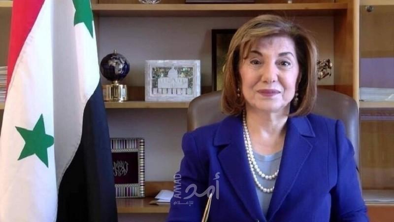 مستشارة الأسد: قد نشهد قريبا نتائج في العلاقات بين دمشق والرياض