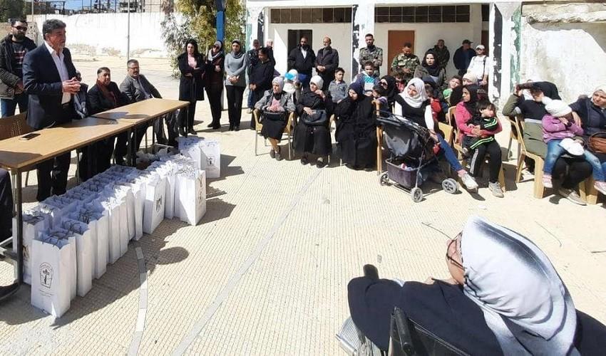 احتفال في مخيم اليرموك بمناسبة يوم المرآة العالمي