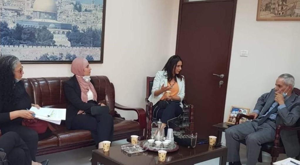 وكيل تنمية رام الله يبحث مع صندوق النفقة تجسيد العلاقة التشاركية في قطاع الحماية