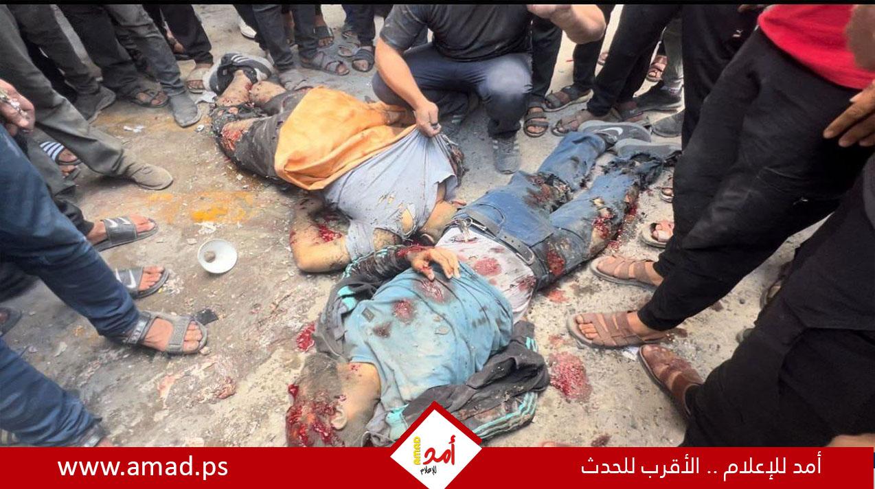 استشهاد مواطن في قصف إسرائيلي وسط قطاع غزة