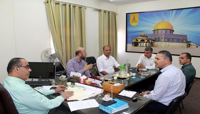 جامعة الأقصى تستقبل وفداً من شركة توزيع كهرباء محافظات غزة